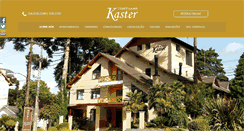 Desktop Screenshot of hotelpousadakaster.com.br