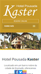 Mobile Screenshot of hotelpousadakaster.com.br